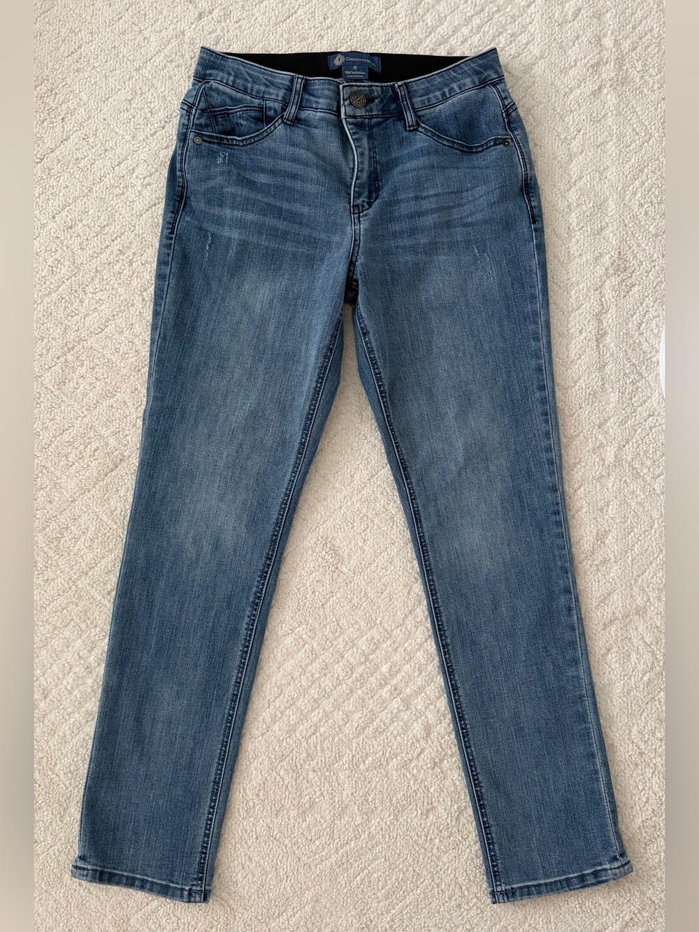 Democracy Blue Straight Leg Jeans